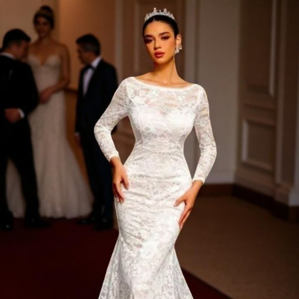 Princess Cut Wedding Dress/NWT